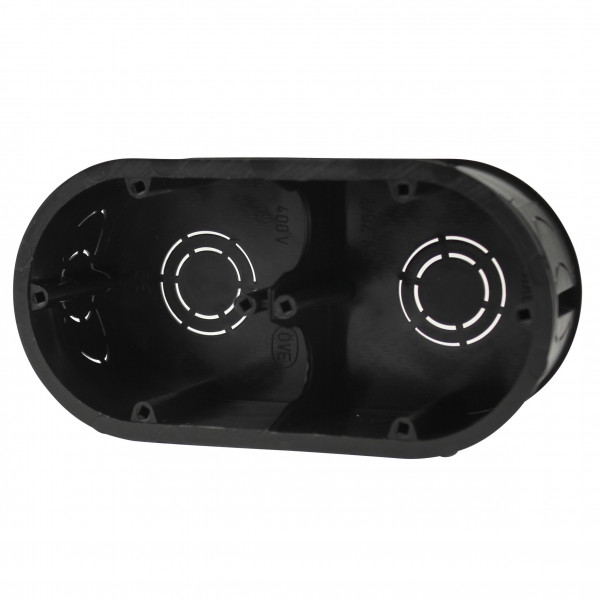 Unitec UP-Schalterdose 2-fach Tiefe 45mm 1 Stück