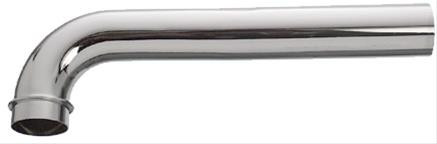 Wandrohr gebogen Messing