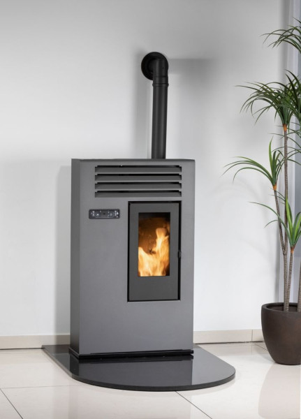 Pelletofen Globe-fire Janice schwarz 6,5kW