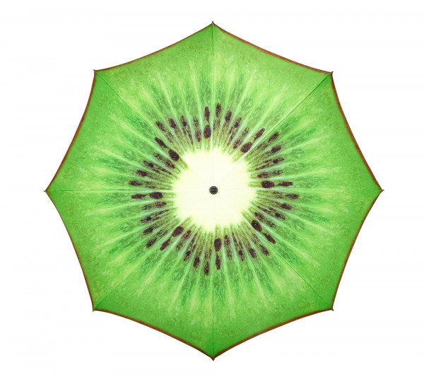 Doppler Sonnenschirm / Gartenschirm Frucht Ø200cm Des. Kiwi