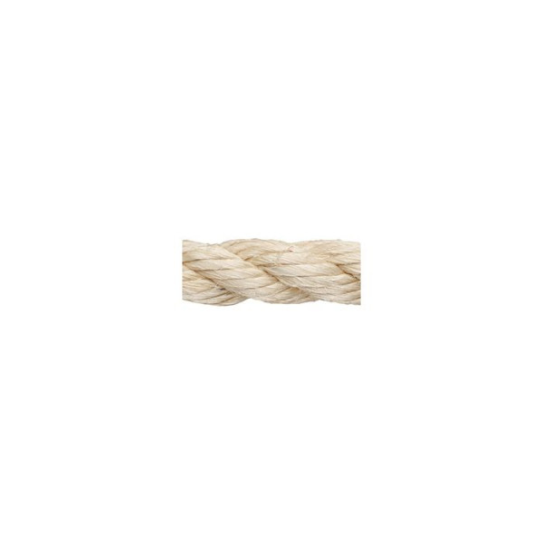 Sisalseil natur 8 mm 4-schäftig gedreht, Meterware