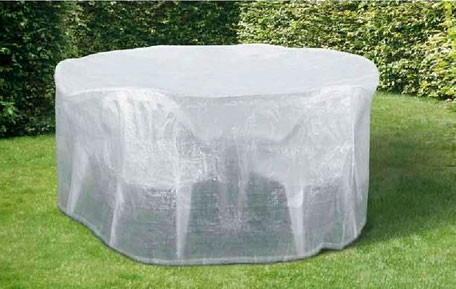 Schutzhülle Wehncke Classic für Gartenmöbel Sitzgruppen Ø200cm transp.