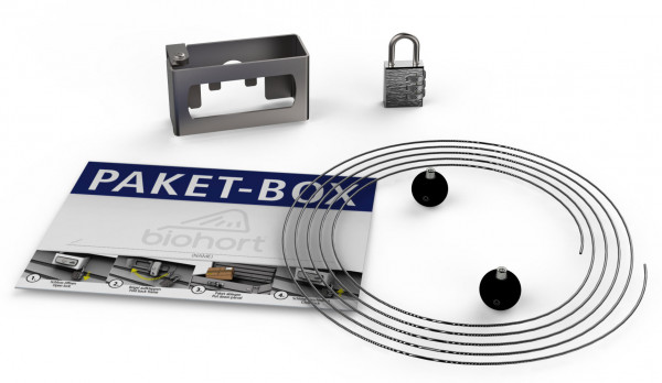 Paket-Box Kit / Umrüstsatz für Biohort Freizeitbox