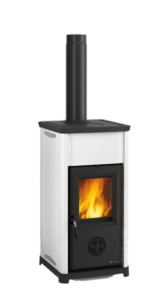 La Nordica Kaminofen TEA 5.0 weiß 7kW