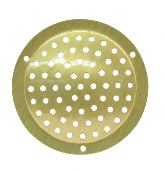 MARLEY Lüftungsgitter Aluminium Goldton Ø50mm