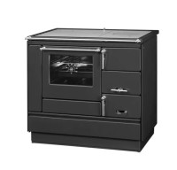 Küchenherd Holzherd Bartz HKK 92/60 Stahlplatte anthr. Ans. links Küchenherd Holzherd Bartz HKK 92/60 Stahlplatte anthr. Ans. links