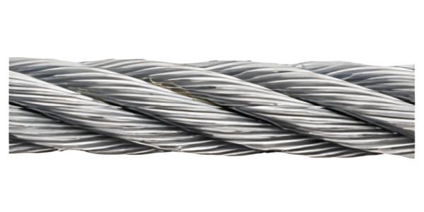 Edelstahl-Drahtseil 3 mm, 7 × 7, V4A 1.4401, Meterware