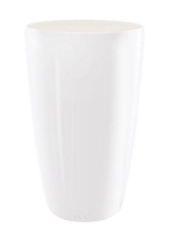 elho Blumentopf Brussels Diamond Hoch rund Weiß Ø27cm