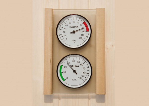 Weka Set Hygrometer und Thermometer