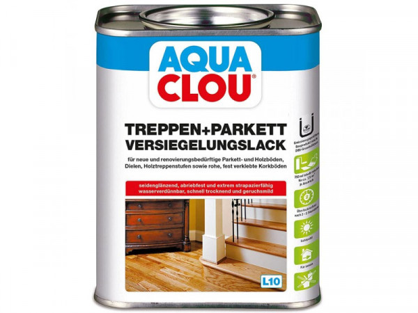 Clou Treppen- Parkettversiegelungslack L10 farblos 750 ml