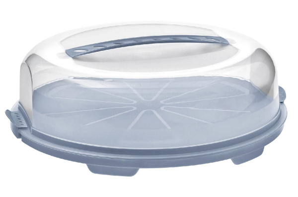 Tortentransportbox Tortenglocke flach 35,5x34,5x11,6 cm