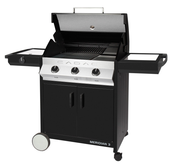 CADAC Gasgrill / Grillwagen Meridian 3 SB 50mbar schwarz
