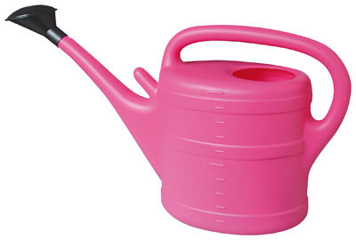 Gießkanne / Gartengießkanne 5 Liter pink