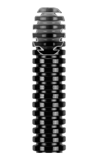 Flexrohr betonfest EN25 PVC 750N schwarz
