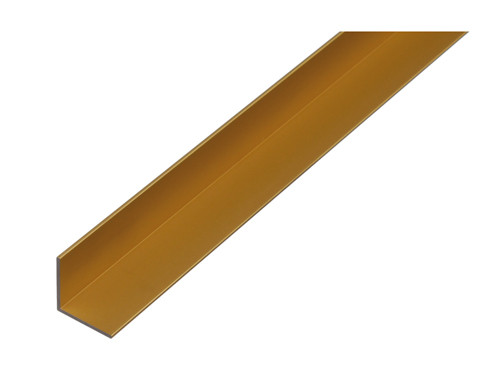 Winkelprofil Alberts goldfarbig eloxiert 15x15x1000mm