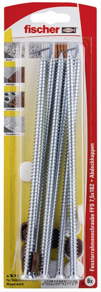 Fensterrahmenschraube FFS 7,5x182 K (6)