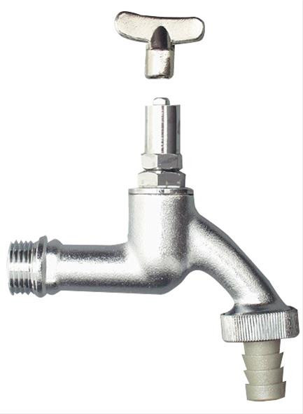 Auslaufvtl.m.V.Schl.1/2&quot; matt chrom
