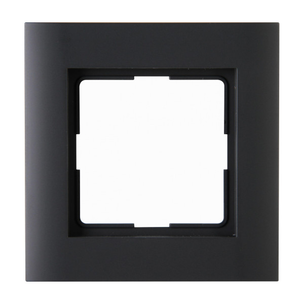 ATHENIS IP44 – 1-fach Abdeckrahmen anthrazit