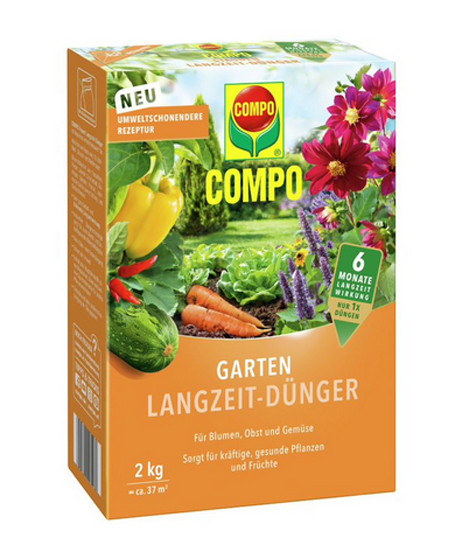 COMPO Garten Langzeit Dünger 2kg
