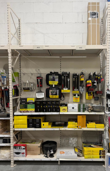 Tegometall Schwerlastregal CG 55 x 40 juraweiß