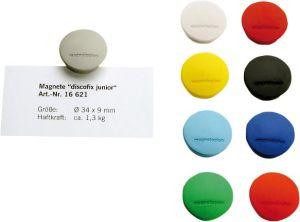 Magnet D34mm VE10 Haftkraft 1300 g rot