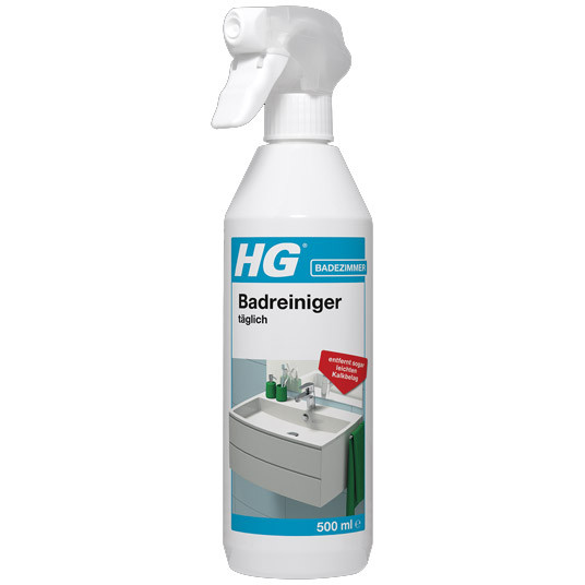 HG Dusch- und Waschbecken-Spray / Badreiniger 500ml