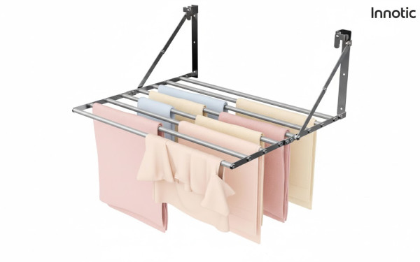 Innotic Wand-Wäscheständer – Klappbar, Platzsparend 61 cm