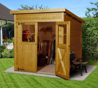 Vorschau: weka Gartenhaus 325 Gr.2, lasiert, 19 mm Vorschau: weka Gartenhaus 325 Gr.2, lasiert, 19 mm