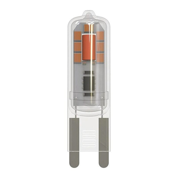 Müller-Licht LED Stiftsockellampe G9 2,3W 200lm warmweiß 2700K klar
