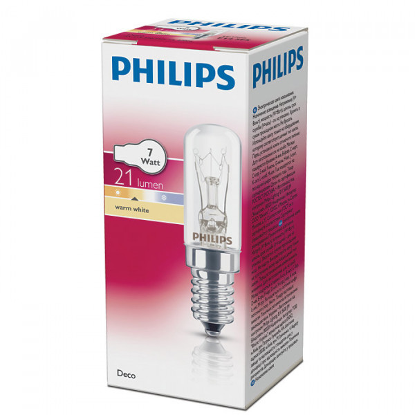 Philips Röhrenförmige Glühlampe 21 Lumen E14 Warmweiß Dimmbar