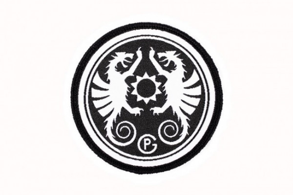 Petromax Aufnäher mit Klett Drachenlogo 7cm