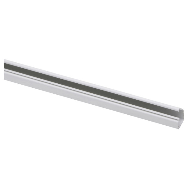 Kopp Minikabelkanal mit Klappdeckel 2 m 10x10 mm weiß