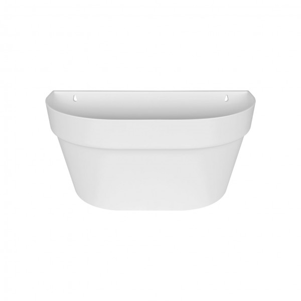 Pflanzgefäß / Wandampel elho Loft Urban 40x19x18,6cm weiß