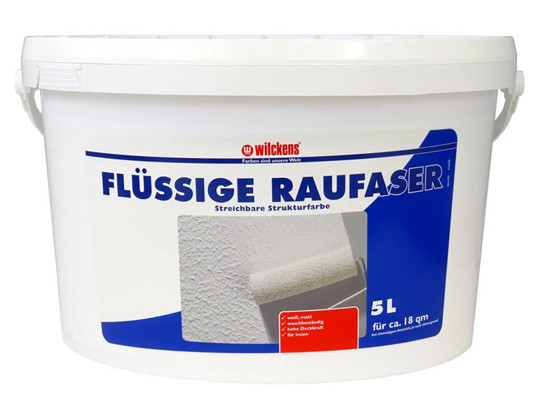 Wilckens® Flüssige Rauhfaser weiß matt 5L