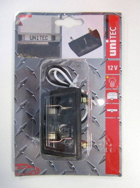 Kennzeichenbeleuchtung klein 12 V / Anhänger Zubehör / Beleuchtung