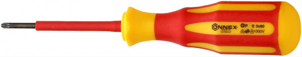 Elektriker-Schraubendreher PZ 0 60mm VDE 2K