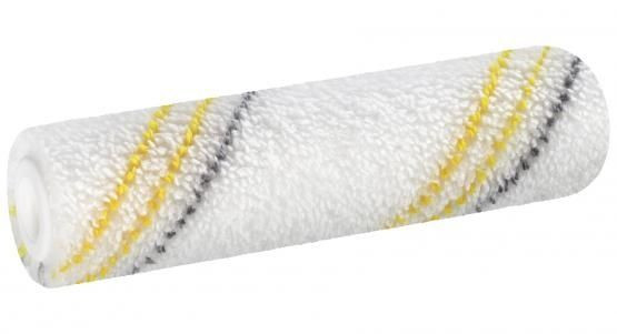 Lackierwalze Lackierrolle Gelbgraufaden rau 10cm 2 Stück