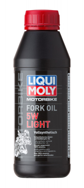 Liqui Moly Stoßdämpferöl Motorbike Fork Oil 5W light 500 ml