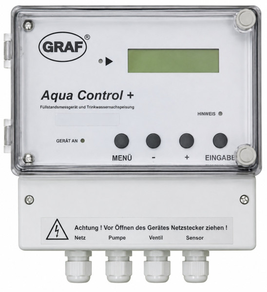 Aqua-Control+ und Trinkwassernachspeisung GRAF 351021