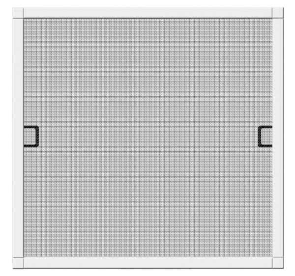 Fliegengitter Premium für Fenster Schellenberg Alu 140x150 weiß