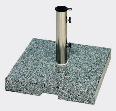 Siena Garden Sonnenschirmständer Granit 45kg granitgrau Ø 25-55mm