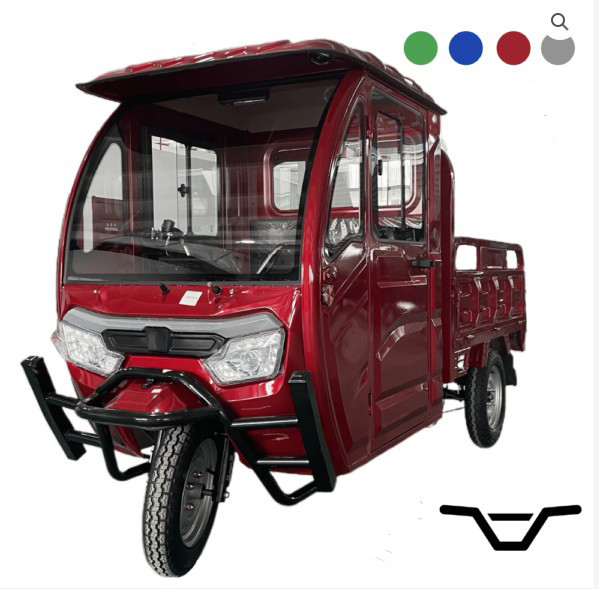 Tuk-Tuk Cargo Kabine geschlossen