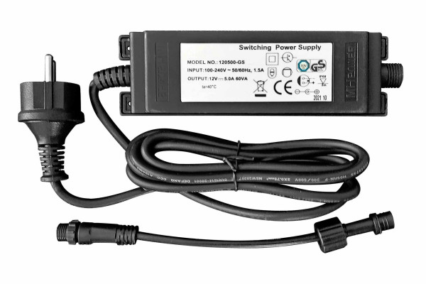 EASY-FENCE LED-Trafo 60 W für max. 6 LED-Lichtleisten