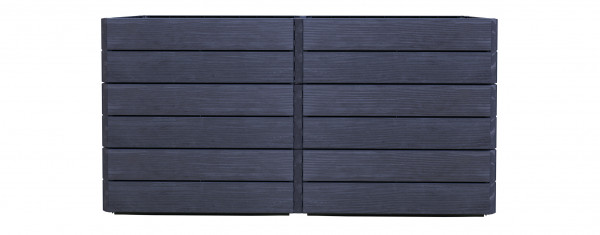GARANTIA® Ergo Quadro 2L Hochbeet Wood 1600x800x750mm