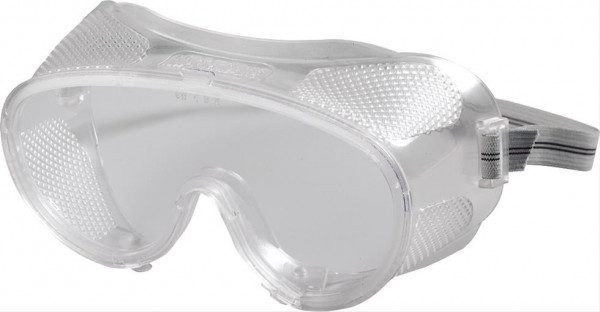 Vollsicht-Schutzbrille, belüfteter Vollsichtschutzkorb