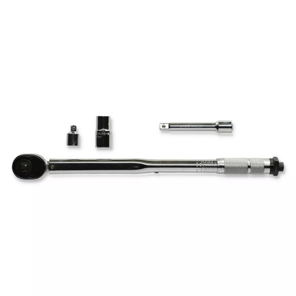 Drehmomentschlüssel mit Nuss und Adapter 1/2"