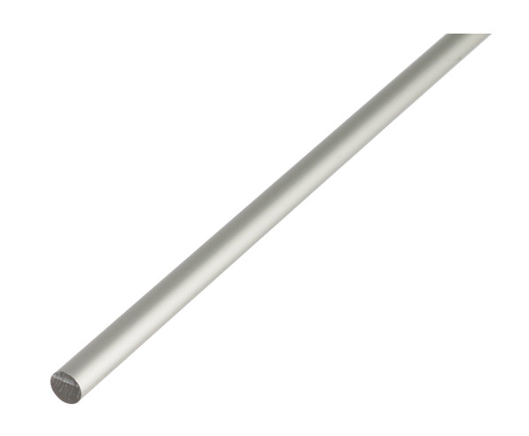 Rundstange Alberts Alu silberfarbig Ø6mm 2000mm