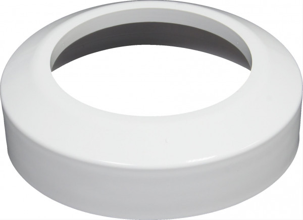 WC-Rosette 110mm Kunstst. weiß