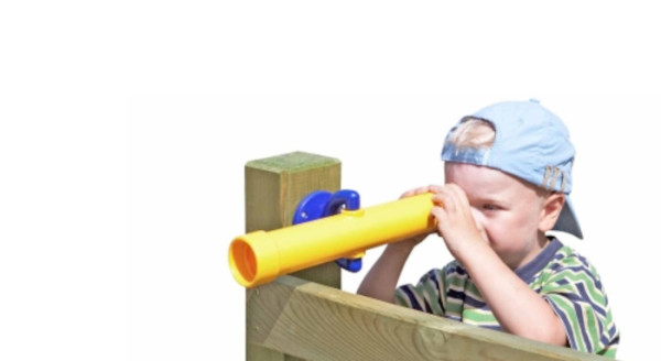 Multi Play Teleskop-Fernrohr gelb