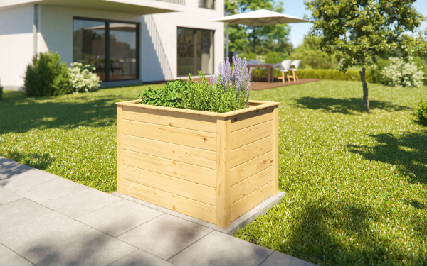 weka Element-Hochbeet Modular,21 mm, natur, 98 x 6